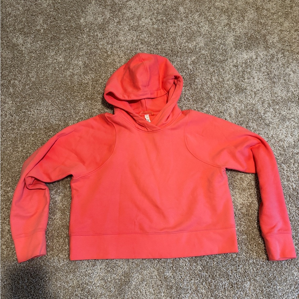NWOT Lululemon Loungeful Hoodie Raspberry Cream by C Sz 10
